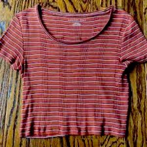 American Eagle Outfitters Women's Size S Small Short Sleeve Top
